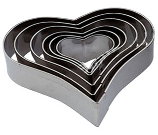 Σετ Κουπάντ Καρδιά Λεπτή