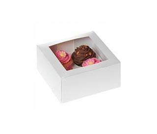 Κουτί για 4 Cupcakes
