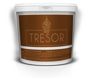 Ζαχαρόπαστα Επικάλυψης Χρώματος Καφέ